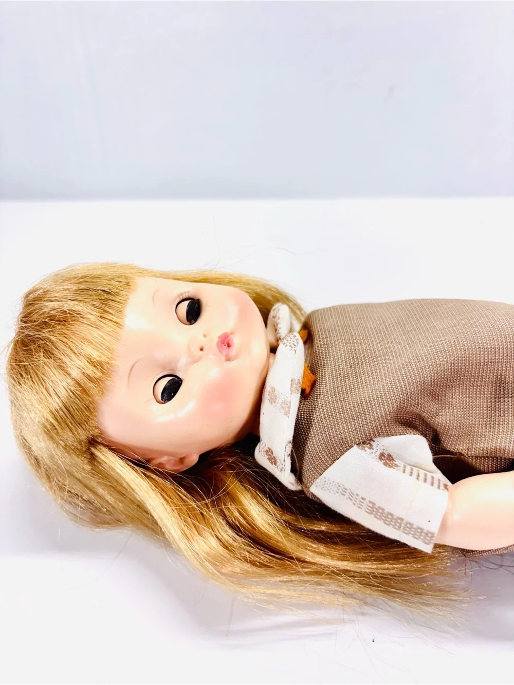 Effanbee Brownie Girl Scout Doll Missing Hat 1966 Vintage 11-944